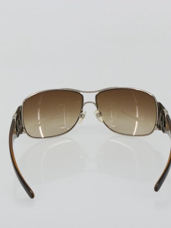 CHANEL Sunglasses plastic Brown CC Auth BA13437M main image 11